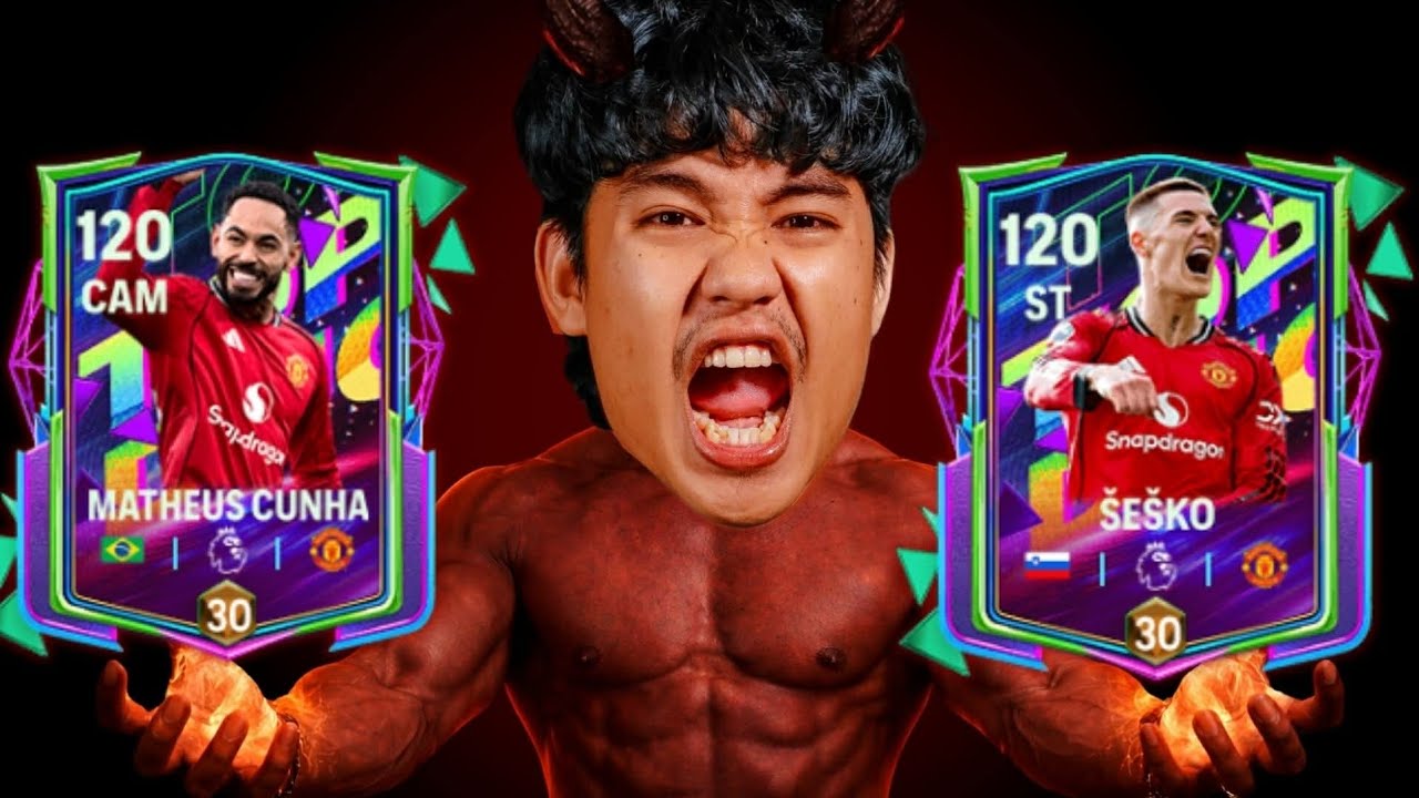 Cunha & Sesko กับวงล้อปีศาจแดง | FC Mobile 