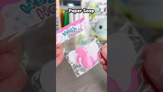 🫧Cute Mini DIY Paper Soap🧼!? #papersoap #cutecrafts #papercraft #miniecraft #crafts #craft #cute