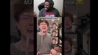 bro's doing michael jackson better than expected #reaction #talent