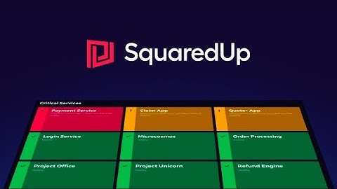 A brief introduction to SquaredUp
