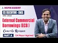 External Commercial Borrowings| Quick Revision EBCL and ECL |CS Executive| CA Mayur Agarwal
