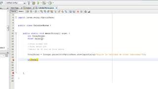 Java: Programa para Calcular Horas Extras (Basico)