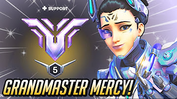 Grandmaster Mercy Solo Queue Climb! 💜 - Overwatch 2