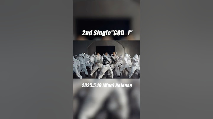 2nd Single "GOD_i" 2025.5.19 (Mon) Release #GOD_ii #Number_i_LYs #Number_i