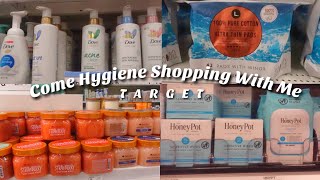 COME HYGIENE SHOPPING WITH ME AT TARGET | FEMININE HYGIENE+SKIN CARE TIPS