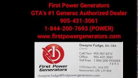 2018 Generac Generators Run Hours and Run Log