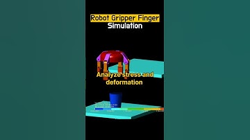 Robot Gripper Finger Simulation