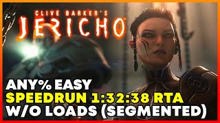 Clive Barkers Jericho Any% Easy Speedrun [Segmented] 01:32:38 RTA w/o loads [World Record]
