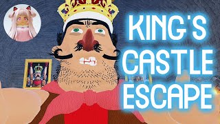 KING'S CASTLE ESCAPE! Hard Mode - Roblox Obby Gameplay Walkthrough No Death[4K]