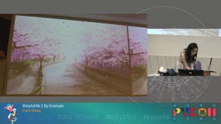 Celebrity PyCon HK 2017 - Matplotlib 2 By Example Wealth