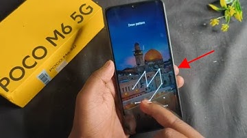 Poco M6 5G - Hide Pattern Lock Line | Poco M6 5G me Pattern kaise hide kare(invisible pattern)