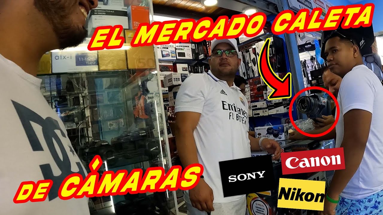 EL MERCADO CALETA de CÁMARAS mas grande del Perú | IMPORTADORAS en POLVOS AZULES