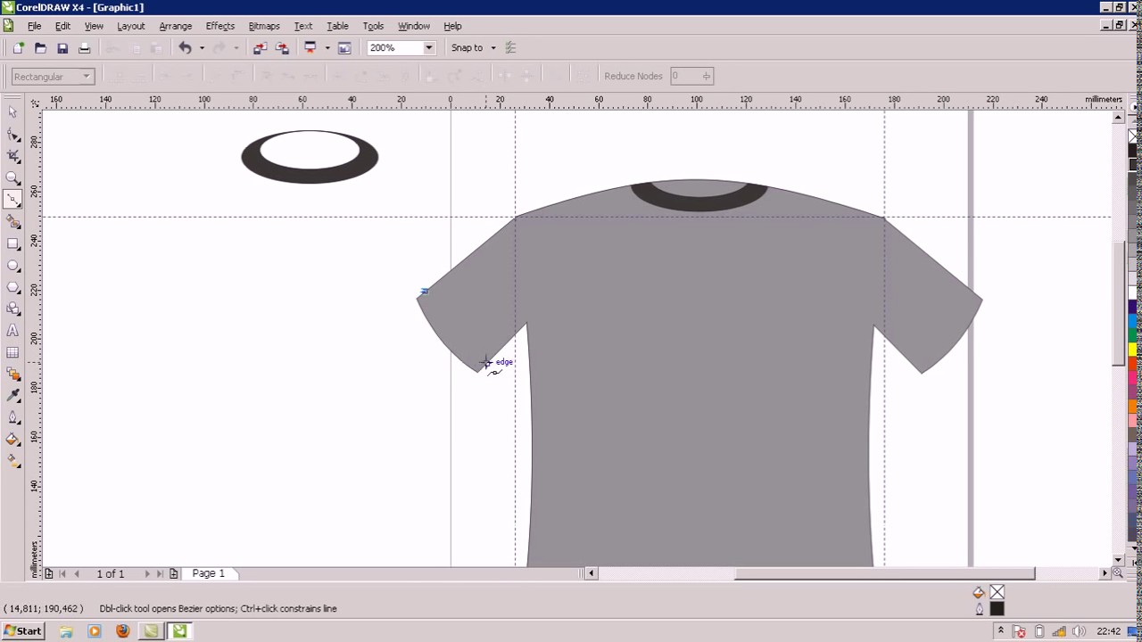 Cara Membuat Desain Kaos Di Coreldraw X6 X4 X5 Lengkap Dan Mudah