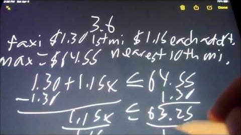 MAT 0028 3.6 Beginning Algebra myopenmath: Solve Applications with Linear Inequalities