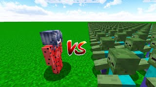 Uğur Böceği̇ Vs 1000 Zombi̇ Ordu - Minecraft