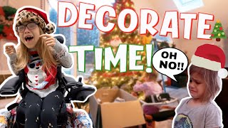 ITS TIME TO DECORATE FOR CHRISTMAS?VLOG EDITION | LIVING WITH CEREBRAL PALSY