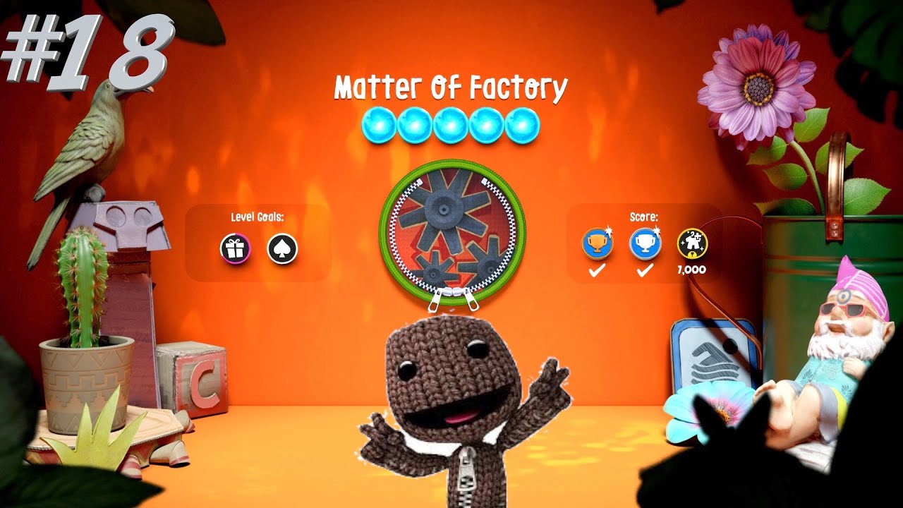 The Hidden Orb. SackBoy A Big Adventure Matter Of Factory Dreamer Orbs Walkthrough Level 18 The Hidden Orb. SackBoy A Big Adventure Matter Of Factory Dreamer Orbs Walkthrough Level 18