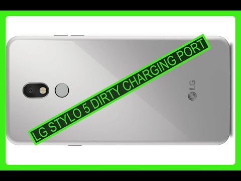 LG STYLO 5 Phone Not Charging, Clean Charging port