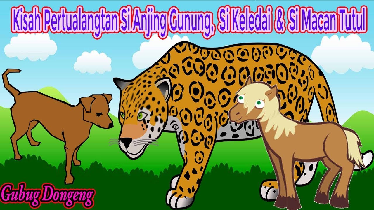 Hasil gambar untuk Anjing Gunung, Keledai dan Macan Tutul