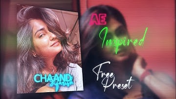 Chaand Sifarish Ae Inspired Preset | Alightmotion Preset Xml 💯