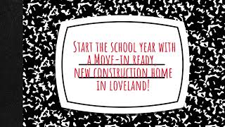 Check out our move-in ready, new-construction listings in Loveland!