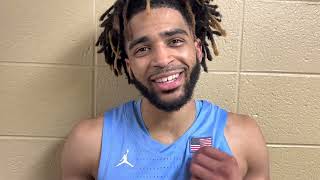 UNC RJ Davis Post-Notre Dame Interview