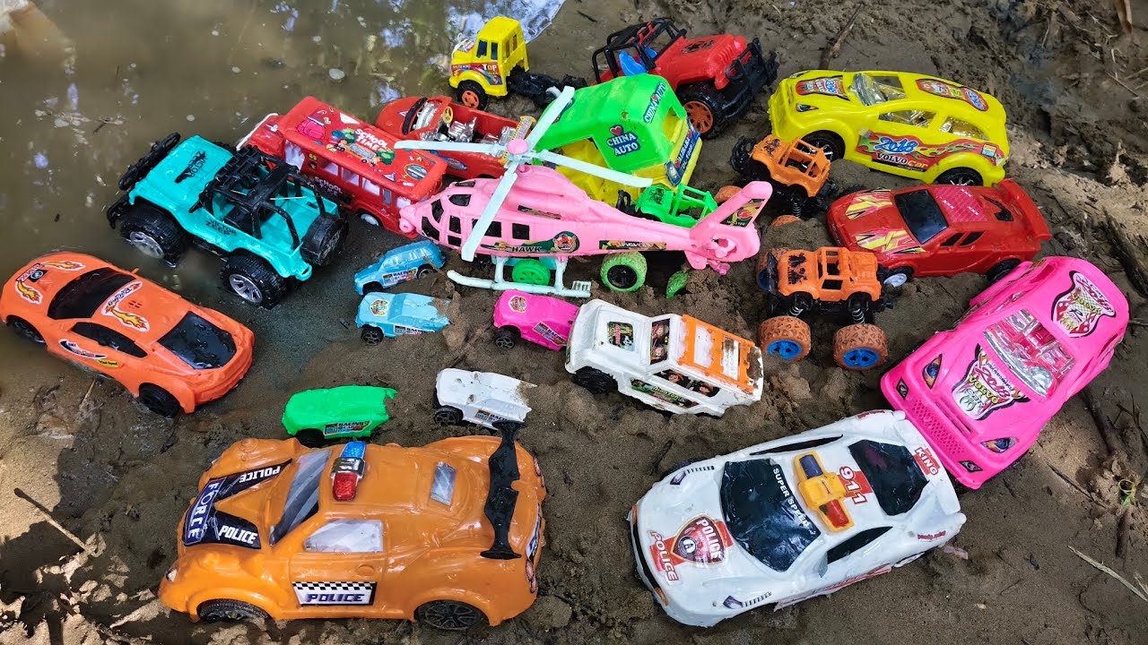 gadi Wala cartoon video | toy helicopter ka video truck jcb tractor