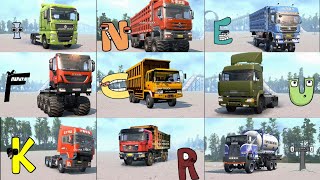 Alphabet Lore A - Z With Truck Dance