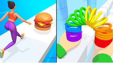 Twerk Race 3D Fun Run Game VS Toy Spring  - All Levels SpeedRun Android iOS Gameplay Ep34 ( 2026 )