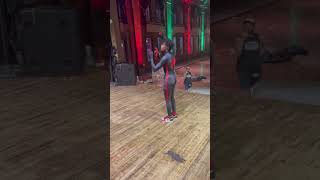 Starts To Teach How To Back Flip