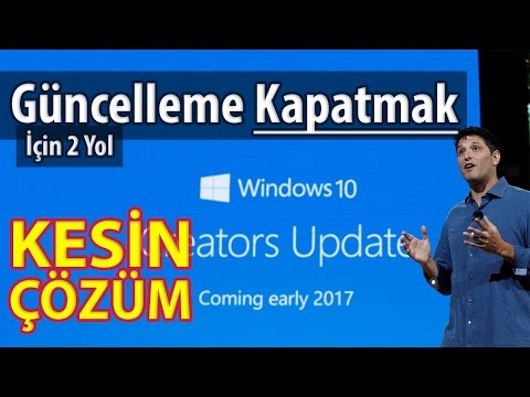 KESİN ÇÖZÜM | Windows 10 Güncelleme Kapatmak İçin 2 Yol