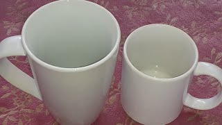 طريقة كتابة الاسماء على الأكواب DIY:Ideas to decorate mugs