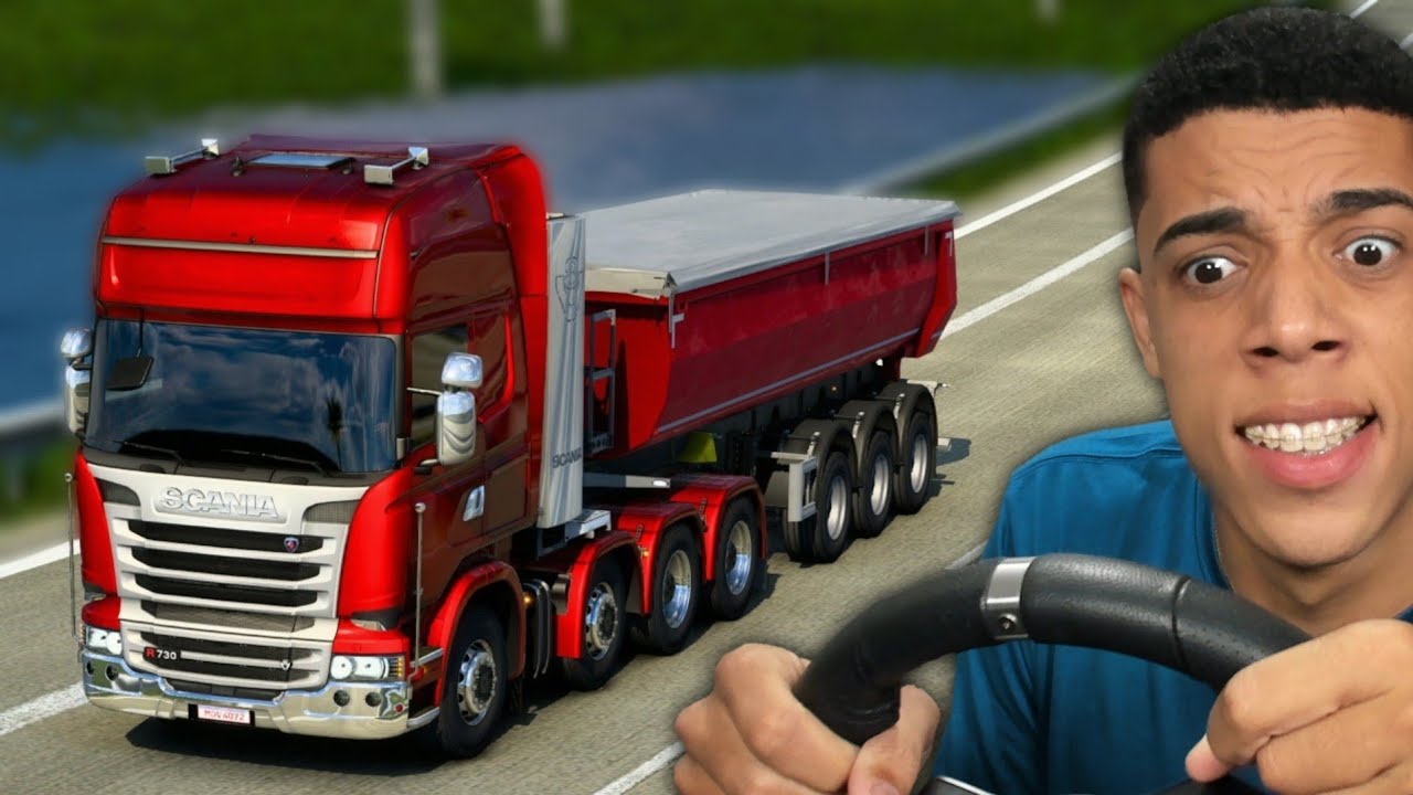 O RD COMPROU UM CAMINHÃO ARQUEADO! ( TÁ MUITO ALTO ) - EURO TRUCK SIMULATOR  2 + G920 