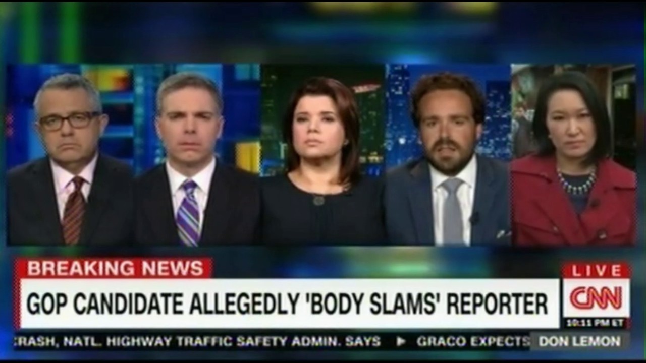 CNN Don Lemon Panel discussion on Greg Gianforte body slamming reporter ...