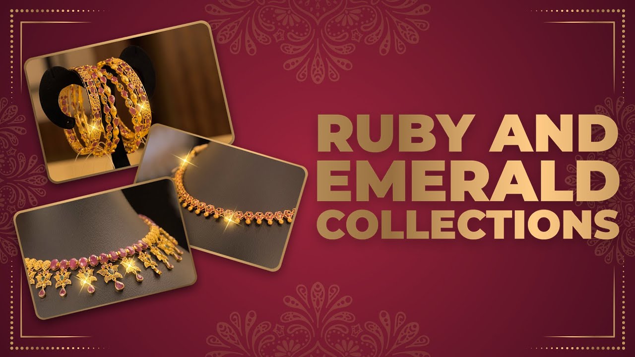 Ruby and Emerald Collection | Stone collection | Millennium Gold and Diamonds |Best jewelry in kochi