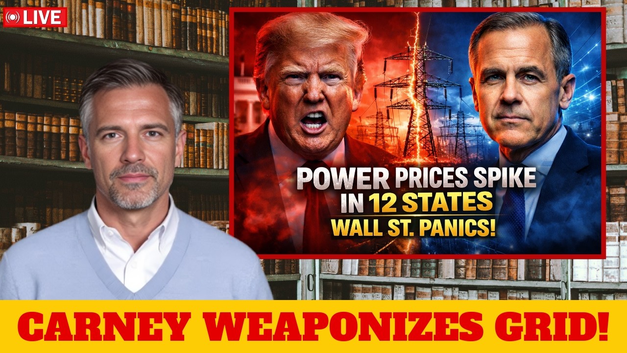 1 MIN AGO: Carney WEAPONIZES Canada’s Energy Grid — Trump’s Tariffs Just Hit 12 U.S. States