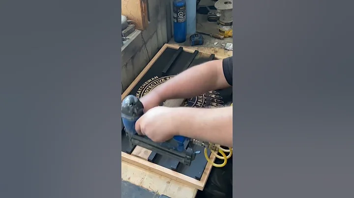 Putting together a challenge coin holder.