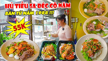 Hủ Tiếu Trộn Dai Sa Đéc Dì  Năm Bán Theo Dĩa Đặc Biệt Nước Sốt Trộn Gốc Sa Đéc Không Đâu Có