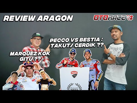 Kok Bagnaia Gak Ngotot Lawan Bastianini di MotoGP Aragon 2022 ?? Insiden Marc Marquez