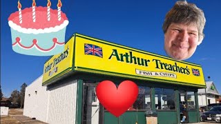 Arthur Treachers birthday celebration!