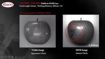 Visible to SWIR Lens Applications