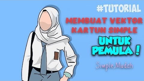 Cara Membuat Vektor Kartun Simple Untuk Pemula Di android | Infinite design