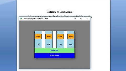 brief intro to linux containers