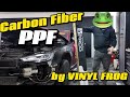 Carbon Fiber Paint Protection Film Installation by Vinyl Frog | Revolution Tint Ltd