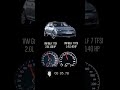 150 HP VW Golf 7 TDI Vs 140 HP VW Golf 7 TFSI DRAG Acceleration CARWOW VW GOLF MK2 MK7 