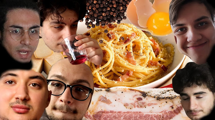 La Vera Carbonara Romana (Video a scopo informativo)