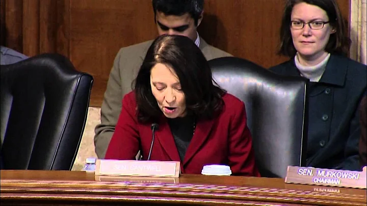 Cantwell Opening Statement at ENR Hearing on U.S. Forest Health & Socioeconomic Opportunities