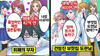 [만화] 생애 소득이 가시화되면 어떻게 될까? 살면서 벌어들이는 금액을 한 번에 알 수 있는 세계는 과연...