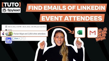 [TUTO] 🟠 HOW TO SCRAPE AND FIND THE EMAILS OF LINKEDIN EVENT ATTENDEES