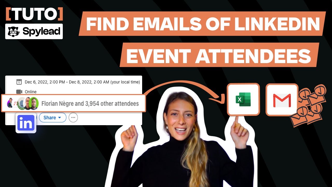 [TUTO] 🟠 HOW TO SCRAPE AND FIND THE EMAILS OF LINKEDIN EVENT ATTENDEES ...